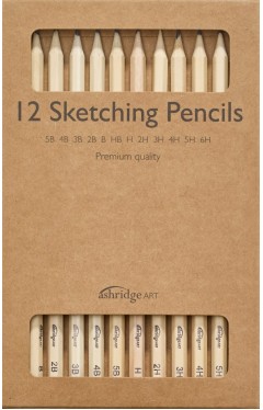 ASHRIDGE 12 PCS SKETCHED PENCIL SET